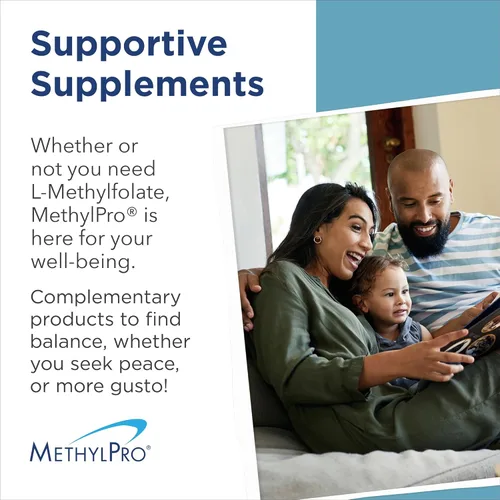 Miniatura 7 de MethylPro Multivitamínico + L-metilfolato de 15 mg – Apoya una mentalidad saludable – Vitaminas A, C, D3, E y más – Folato activo para apoyo a