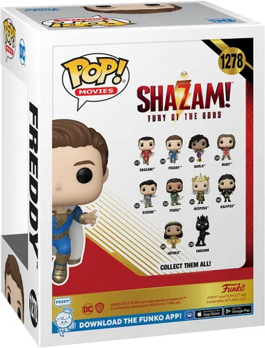 Miniatura 3 de Funko Pop! Movies: Shazam 2 - Freddy - Figura de vinilo coleccionable - Idea de regalo - Producto oficial - para niños y adultos - Fans de películas