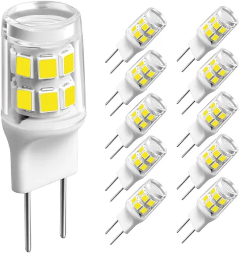 Miniatura 6 de Bombilla LED G8, 3 W (equivalente a halógeno de 20 W-25 W), base bi-pin G8 GY8.6, para iluminación de cocina debajo del mostrador, luz debajo