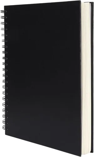 Cuaderno de bocetos de 8.5x11 pulgadas encuadernado en espiral, bloc de bocetos con espiral, 80 hojas de papel interior de 90 g/m², papel de dibujo