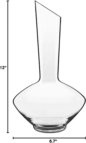 Miniatura 4 de Luigi Bormioli Vinea - Decantador de vino, 25.25 oz, transparente
