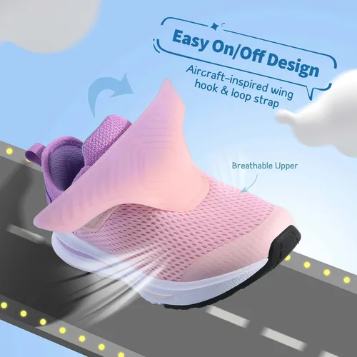 Miniatura 3 de DREAM PAIRS Zapatillas deportivas para niños y niñas, tenis para correr y correr para niños pequeños y grandes