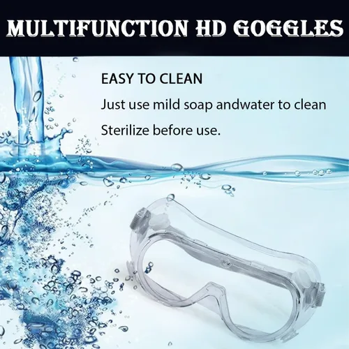 Miniatura 7 de Gafas de protección ajustables para pestañas y cejas, protectores de ducha, protectores para ojos post-LASIK, diseño compatible con gafas