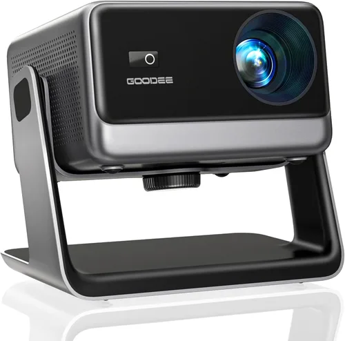 Miniatura 9 de GooDee Proyector de video con WiFi y Bluetooth, proyector portátil inteligente compatible con Netflix/Dolby Audio/Auto Focus y Keystone