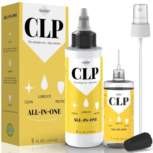 Miniatura 7 de Aceite para pistola de 2 oz y aplicador de aguja de 1 oz, lubricante para pistola, kit multiusos de limpieza y protección de pistolas, limpiador