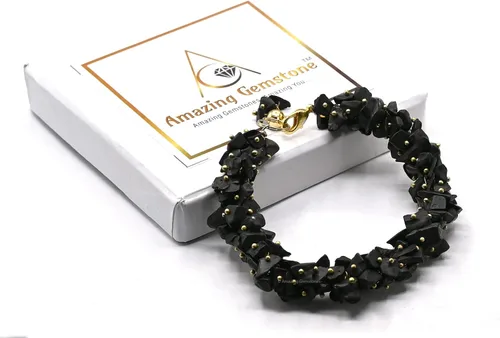 Miniatura 6 de Shungite Fuse Chips Bracelet