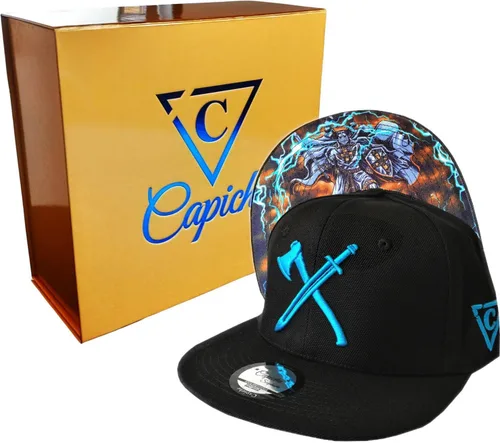 Miniatura 234 de Capiche - Gorra de visera plana de serie especial, talla única, unisex, hombre, más de 99 diseños