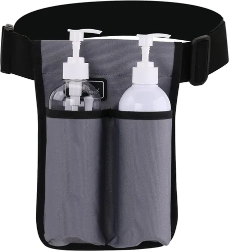 Miniatura 7 de Funda para botella de masaje, paquete de 2 botellas de aceite de masaje ajustables (verde, 1 botella)