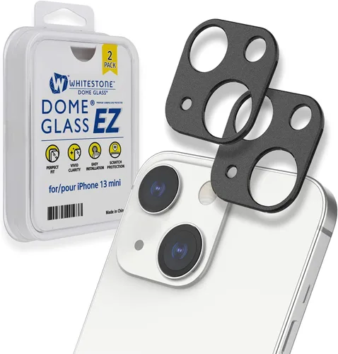 Miniatura 7 de Whitestone - Protector de cámara para Apple iPhone 13 (6.1 pulgadas), instalación con un solo toque, protector de lente de cámara resistente a
