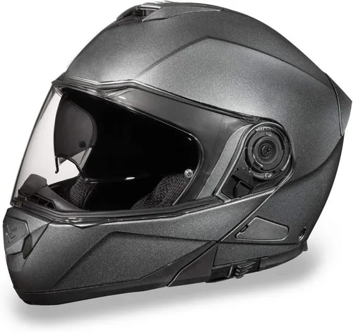 Miniatura 4 de Daytona Helmets Glide - Casco modular de motocicleta – Casco de motocicleta abatible aprobado por DOT – Casco de motocicleta de cara completa listo