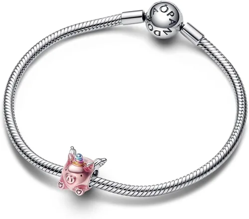 Miniatura 3 de Charm Pandora Moments 792573C01 Cerdito unicornio