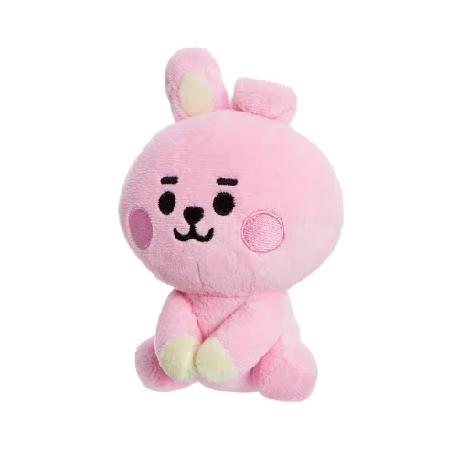Miniatura 2 de Aurora, 61479, BT21 Productos Oficiales Baby Cooky Sitting, 5.1 in, Marrón, Rosa Juguete – 24 Noviembre 2022