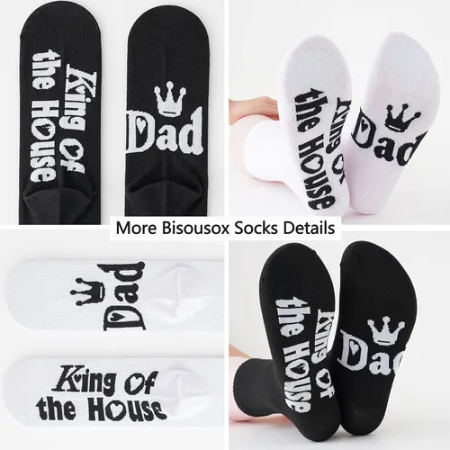 Miniatura 6 de Men's Fun Dress Socks Novelty Colorful Funky Fancy Funny Patterned Crew Casual Crazy Socks for Men Father