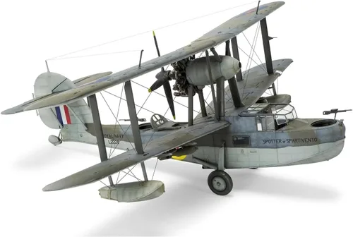 Miniatura 4 de Airfix Kit de avión modelo de regalo - A09183 Supermarine Walrus Mk.I, kits de modelo de avión de plástico para adultos y niños de 14 años, nivel
