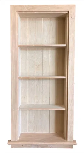 Miniatura 6 de Gabinete Medicinal de Nicho Empotrado en Pared Aiden de 14x24 de Reemplazo, Inserto de Estante/Estantes de Gabinete de Baño en la Pared, Hecho