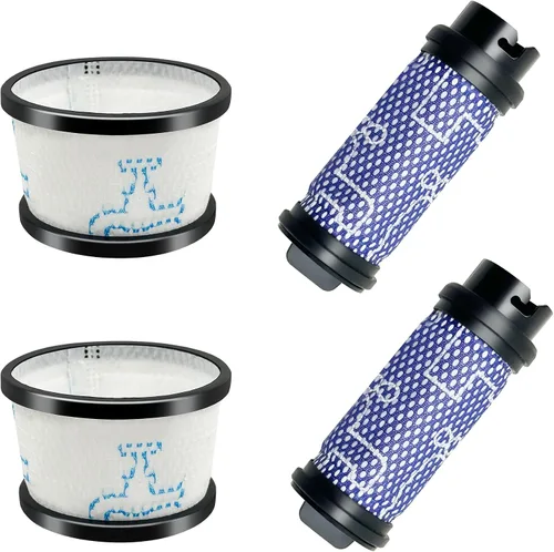 Miniatura 9 de Smilefil - Kit de filtro de repuesto para filtro primario y secundario, accesorios compatibles con aspiradora inalámbrica Inse N5 S6 S6P S600