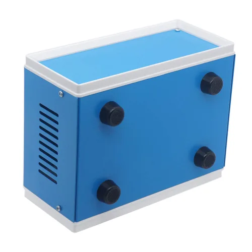 Miniatura 5 de Zulkit Recintos Electrónicos Recinto de Metal Azul Caja de Proyecto para DIY Caja de Conexiones Recinto Preventivo 6.7 x 4.3 x 3.1 pulgadas