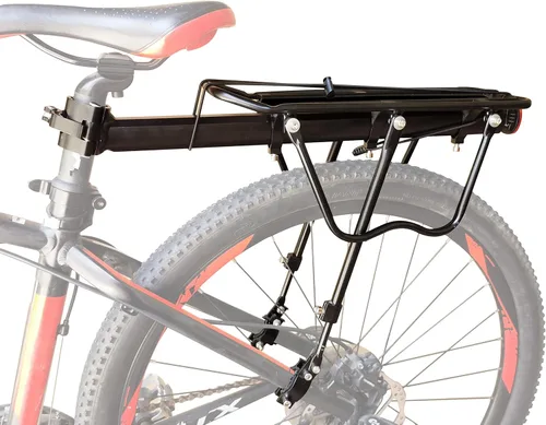 Miniatura 2 de Acomfort portaequipajes para bicicletas capacidad 110 libras, ajustable, accesorios para bicicleta