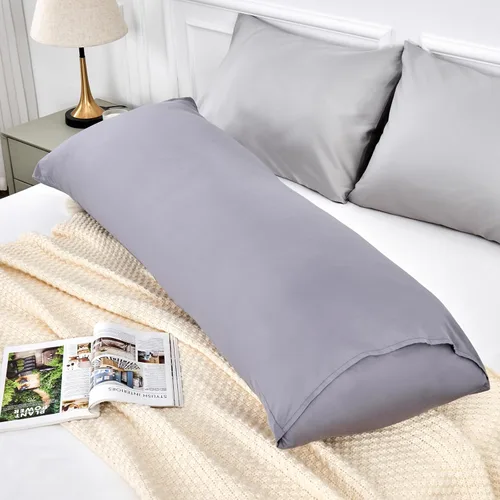 Miniatura 43 de Warmstar Juego de 2 fundas de almohada de algodón de tamaño estándar, fundas de almohada de 600 hilos de 20 x 26 pulgadas, fundas de almohada