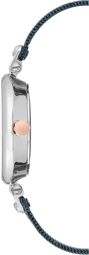 Miniatura 3 de Anne Klein Reloj de pulsera de malla acentuada con cristal prémium para mujer