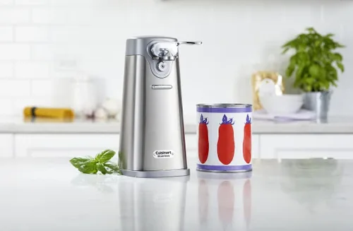 Miniatura 2 de Cuisinart SCO-60 - Abrelatas eléctrico de lujo, sistema de motor de ingeniería de calidad que te permite abrir cualquier tamaño de lata, acero