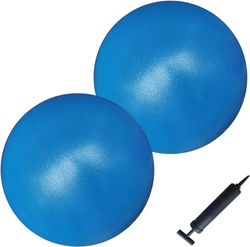 Miniatura 12 de AppleRound Exercise Ball with Pump, 9-Inch Small for Pilates, Yoga, Core Stability - Choose: [Pack of 1 Ball + 1 Pump] or [Pack of 2 Balls + 1 Pump]