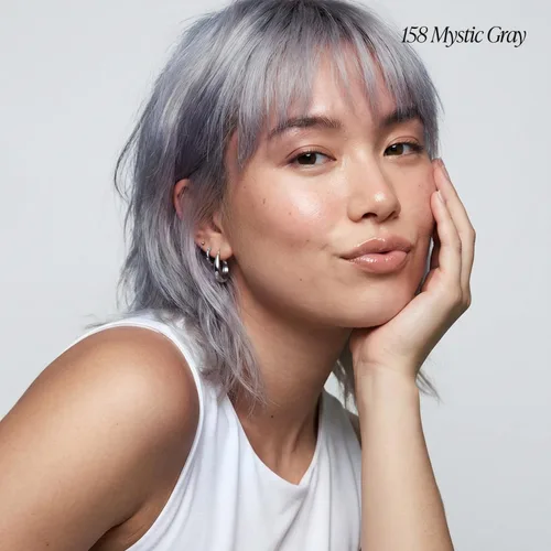 Miniatura 2 de Adore Tinte de cabello semipermanente (158 Mystic Gray) Tinte para cabello gris vegano y libre de crueldad animal, sin amoníaco, sin peróxido