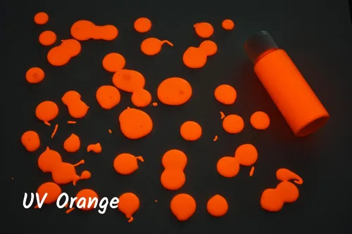 Miniatura 7 de DirectGlow - Pintura fluorescente reactiva para fiestas de témpera ultravioleta (surtido de 6 colores, botellas de 2 onzas)