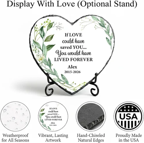 Miniatura 3 de Placa conmemorativa personalizada para mascotas, placa conmemorativa para mascotas, regalo de pérdida de corazón, caballo, perro o gato (S-013)