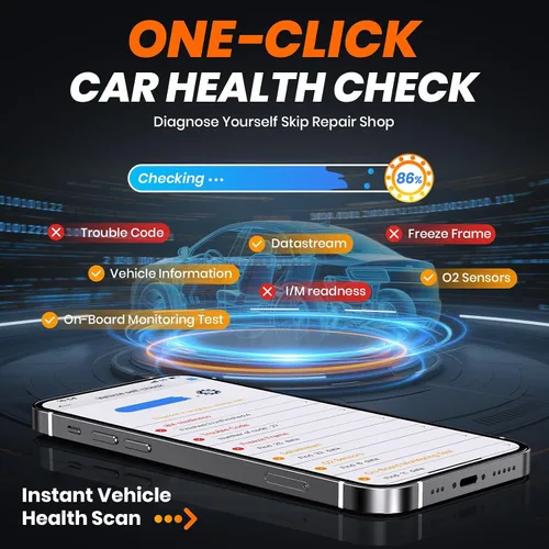 Miniatura 4 de ANCEL AD310BT Escáner OBD2 Bluetooth (Actualizado) - Lector de códigos del motor, escáner automotriz con aplicación premium para iOS y Android