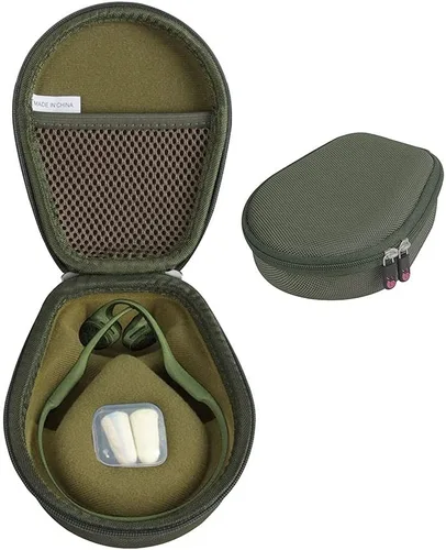 Miniatura 11 de Hermitshell Funda para AfterShokz Trekz Air/AfterShokz Aeropex/Titanium Mini/Shokz OpenRun Pro/SHOKZ OpenRun Pro 2 Auriculares inalámbricos de Rojo