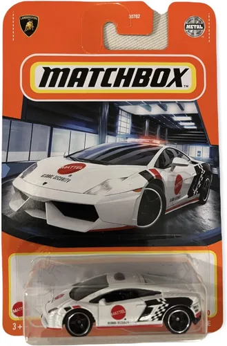Miniatura 4 de Caja de cerillas Power Agarra Blanco Lamborghini Gallardo Police 69/100
