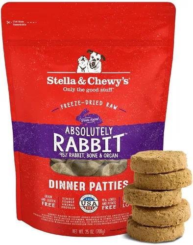 Miniatura 23 de Stella & Chewy's Empanadas crudas liofilizadas – Receta de cordero Dandy – Alimento para cachorros y perros con alto contenido de proteínas sin