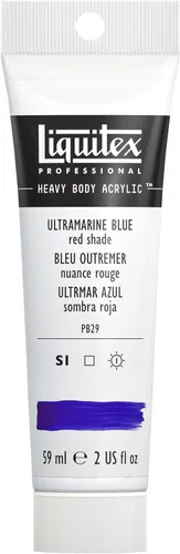 Miniatura 106 de Liquitex Pintura Acrílica Profesional de Cuerpo Pesado, Tubo de 2 oz (59ml), Rojo Fluorescente