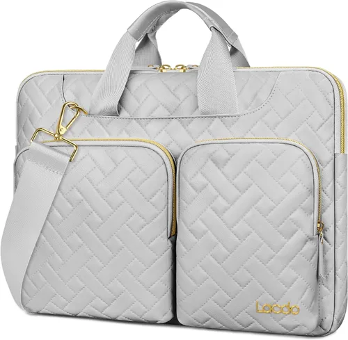 Miniatura 9 de Lacdo Bolsa de hombro protectora de 360° para MacBook Air M5 A3449 (2026), M4 A3240 2025, M3 A3113, M2 A2681, M1 A2337 A2179 A1932 MacBook Neo