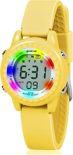 Relojes para niñas y niños, relojes LED impermeables para niños - Los mejores regalos para niños
