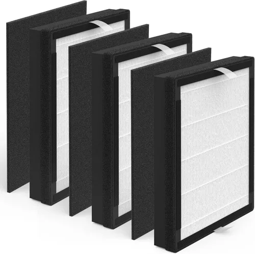 Miniatura 11 de Paquete de 2 filtros de repuesto IAF-H-100A compatibles con Filtrete FAP-C01-A e Idylis AC-2119, IAP-40-140, IAP-10-150 purificador de filtro de aire