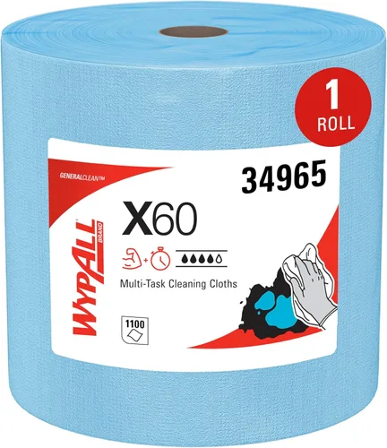 Miniatura 12 de WypAll 34790CT x 60 paños, caja pop-up, color blanco, 9 1/8 X 16 7/8, caja de 126 (paquete de 10 cajas)