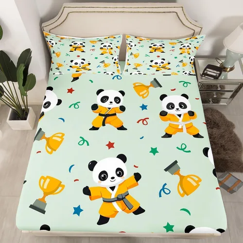 Miniatura 24 de Erosebridal Sábana bajera ajustable de moda de los años 90, tamaño individual para niños, adolescentes y adultos, sábanas de cama con cinta de radio