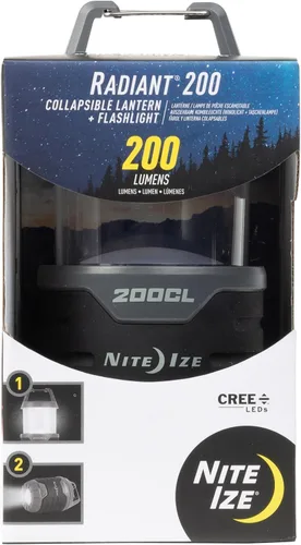 Miniatura 10 de Nite Ize Linterna Radiant 400, linterna de 400 lúmenes para campamento o preparación de emergencia, linterna radiante 400, color negro