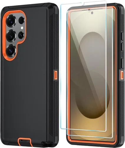 Miniatura 35 de ONOLA Funda compatible con Samsung Galaxy S24 Ultra con protector de pantalla HD, resistente a los golpes y a las caídas, funda de 3 capas