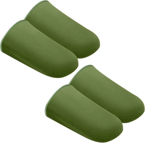 Miniatura 9 de Zhanmai 2 pares de 0.118 in de neopreno para dedos de los pies, calentadores negros, botines térmicos para los pies, calcetines de baño de hielo