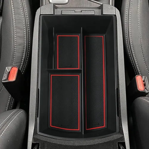 Miniatura 6 de SHAOHAO Organizador de consola central Volvo XC40 2023 2024 2025, para 2018 2019 2020 2021 2022 2023 2024 2025 Volvo XC40 Bandeja organizadora