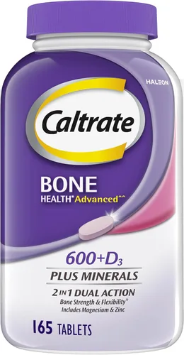 Suplemento de calcio Caltrate 600 + minerales adicionales, Pastillas, 1, 1