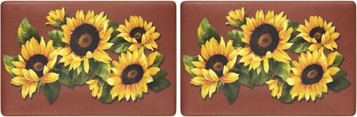 Miniatura 28 de Achim Home Decor - Tapete antifatiga para suelo, 18 x 30 pulgadas, diseño de gallo, impermeable, antideslizante, fácil de limpiar, tapete acolchado