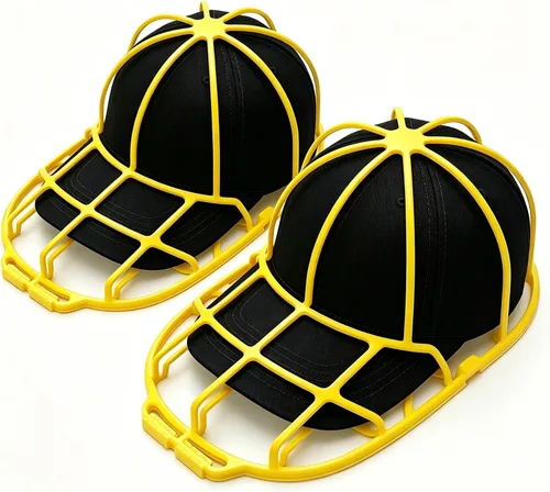 Miniatura 10 de XQXA Jaula de lavado de sombreros para gorras de béisbol, limpiador de sombreros para lavadora y lavavajillas, se adapta a gorras de adultos