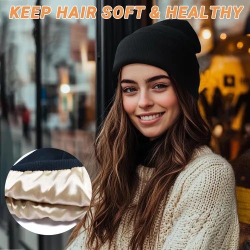 Miniatura 2 de NPQQUAN Beanie for Men Women Winter Hats for Mens Beanie Cuffed Knit Beanies Skull Cap