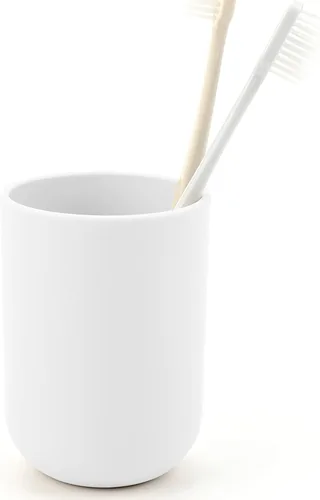 Miniatura 7 de Soporte para cepillos de dientes, taza de baño, vaso de cepillado de dientes, vaso para beber, pasta de dientes, organizador de encimera, taza