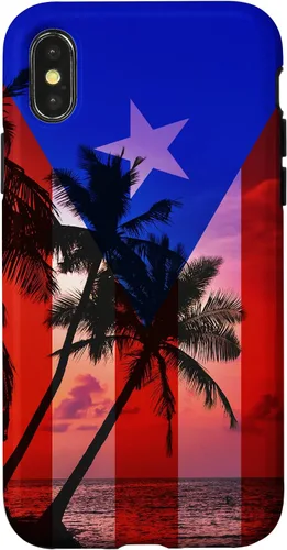 Miniatura 5 de iPhone 11 Tropical Ocean Vibes Bandera de Puerto Rico - Funda del Orgullo Puertorriqueño