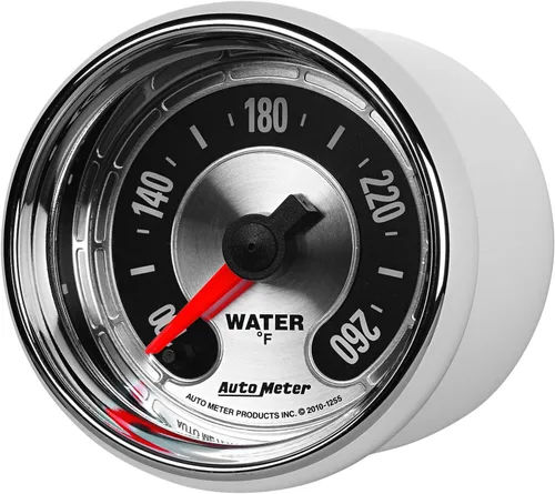 Miniatura 2 de Auto Meter Medidor de temperatura del agua 1255 American Muscle de 2-1/16